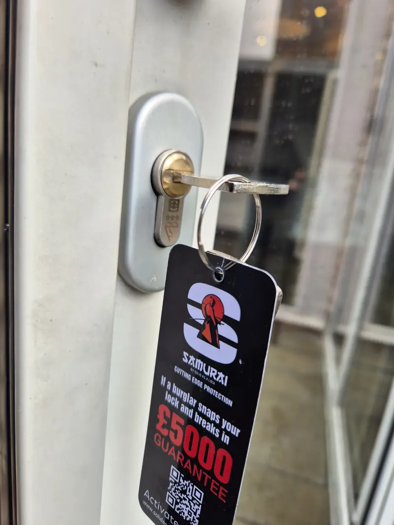 High-security cylinder fitted for a new homeowner in Leeds