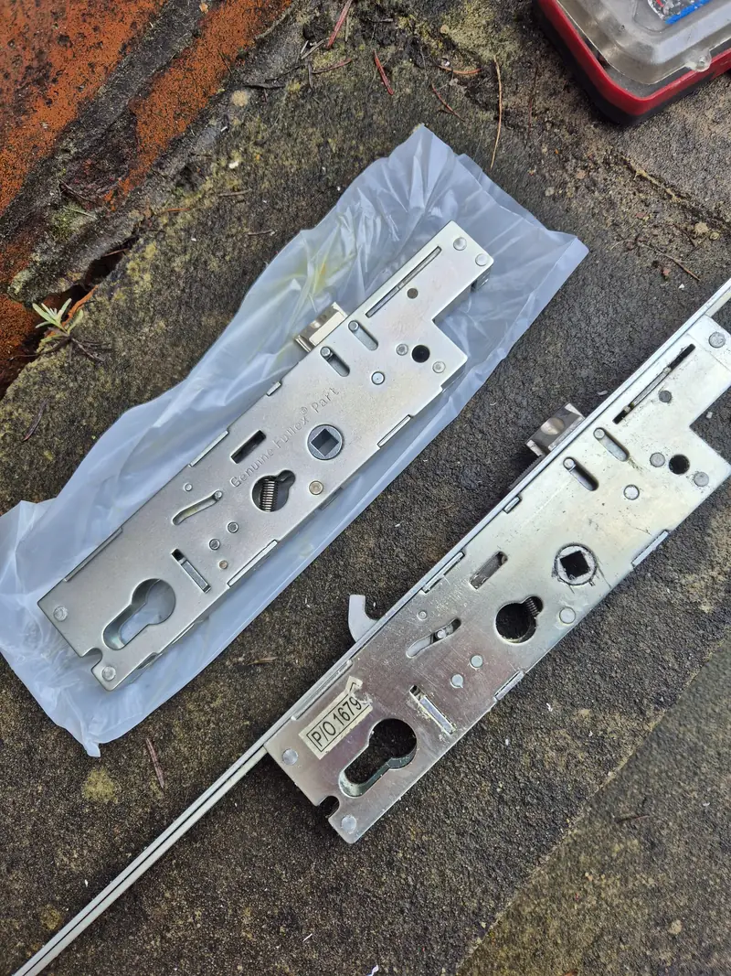 uPVC door lock jammed during a real repair job in Leeds